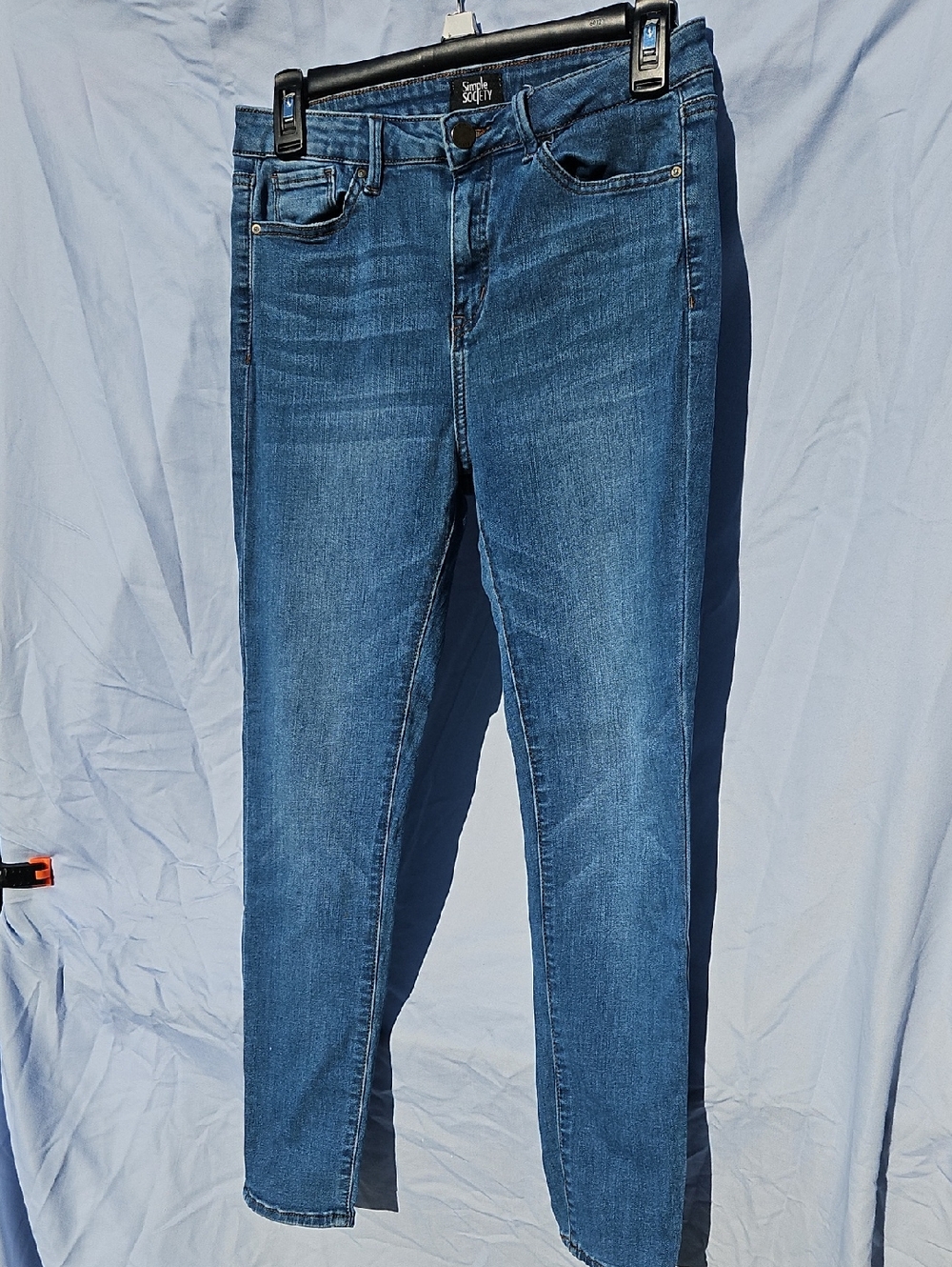 Skinny Mid-Blue Jeans  by Simply Society         Size 7/28